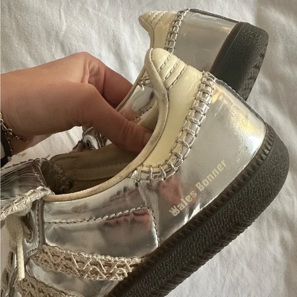 WALES BONNER X SAMBA 'SILVER METALLIC' - Picture 6 of 8